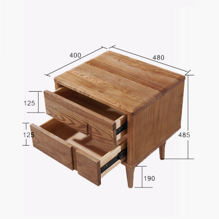 Anepen Wooden Storage Bedframe