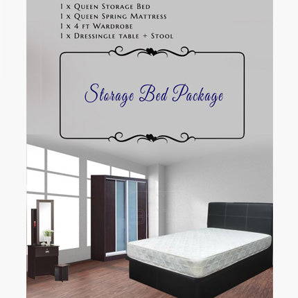 Julina Bedroom Set with Storage Bed