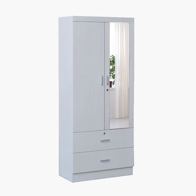Eden Open Door Wardrobe with Mirror – Big