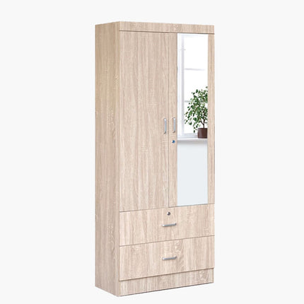 Eden Open Door Wardrobe with Mirror – Big