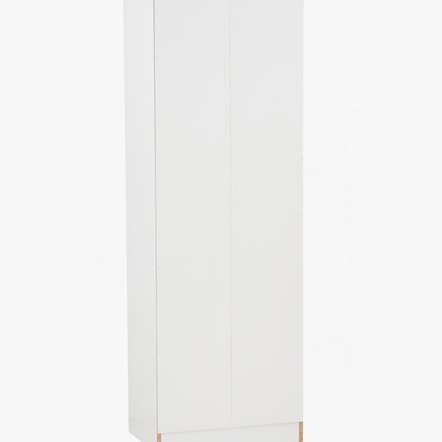 Rich Open Door Wardrobe - White