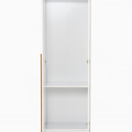 Rich Open Door Wardrobe - White