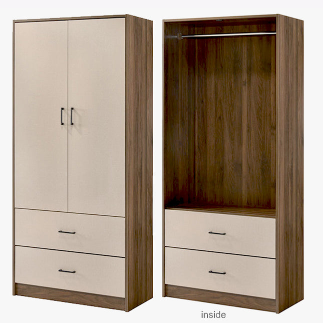 Adil Open Door Wardrobe with Drawer