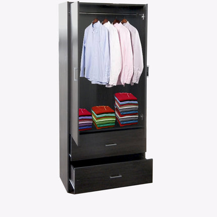 Bruno Open Door Wardrobe with Drawer