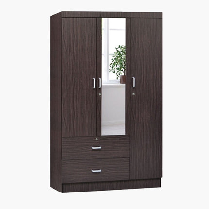 Enoi Open Door Wardrobe with Mirror – Small