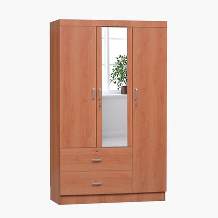 Enoi Open Door Wardrobe with Mirror – Small