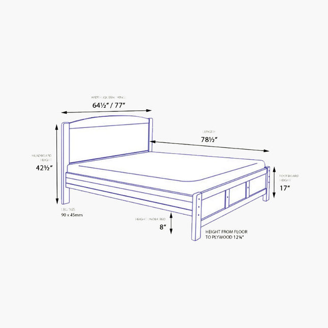 Danga Wooden Bedframe