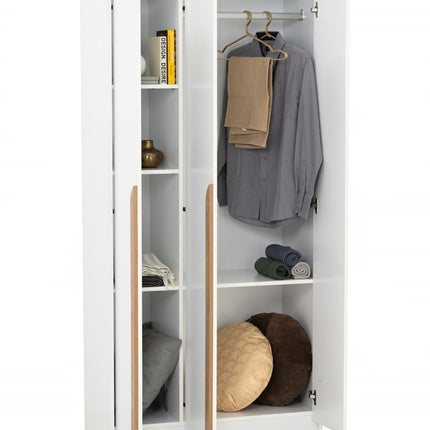 Enrich Open Door Wardrobe-White
