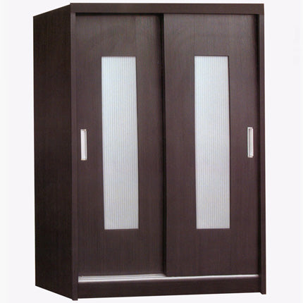 Zahi Sliding Wardrobe – Walnut