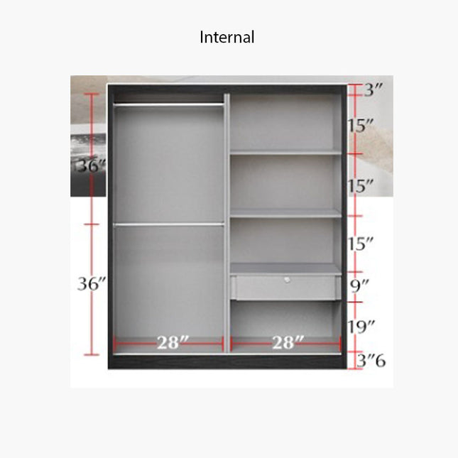 Coslon Sliding Door Wardrobe – 2