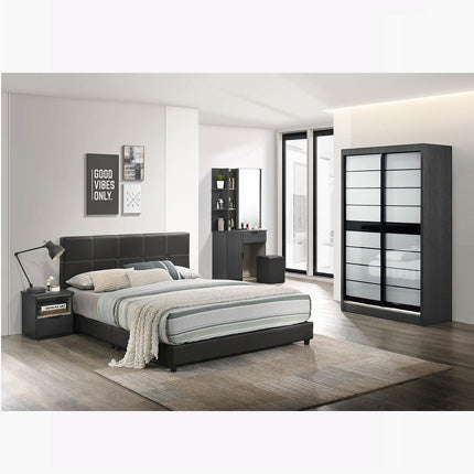 Sania Bedroom Set With Mattress - WG