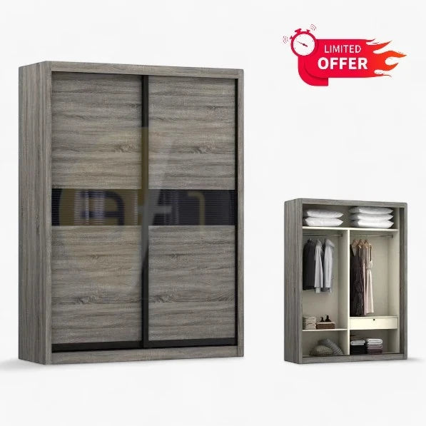 Brenty Sliding Door Wardrobe - Promo 1