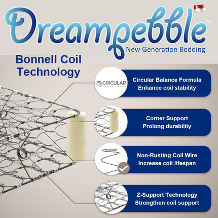 Dreampebble Values5 Bonnell Spring Mattress Singapore