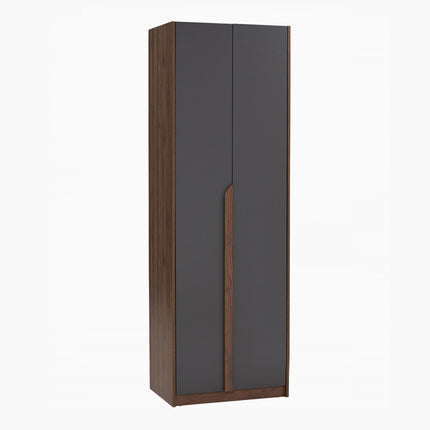 Rich Open Door Wardrobe - Walnut
