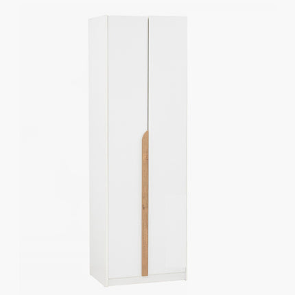 Rich Open Door Wardrobe - White