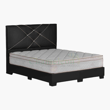 Alexan Faux Leather Bedframe - 1