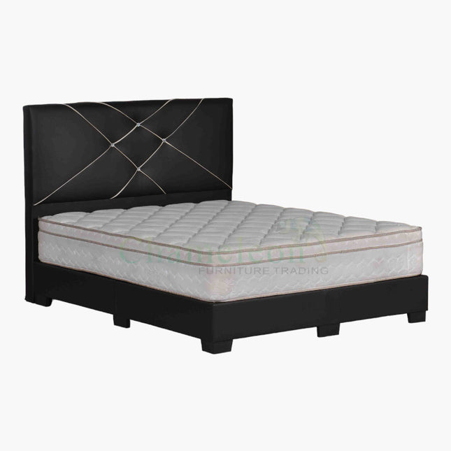 Alexan Faux Leather Bedframe - 1