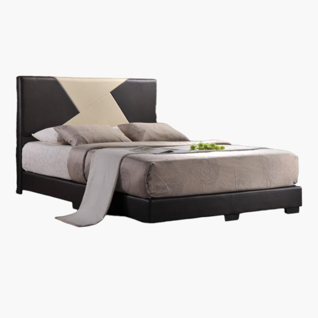 Fyodor Faux Leather Bedframe - 2