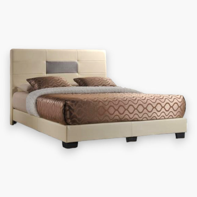 Fyodor Faux Leather Bedframe - 3