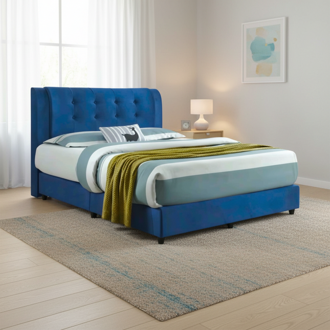 Mithuna Fabric Bedframe