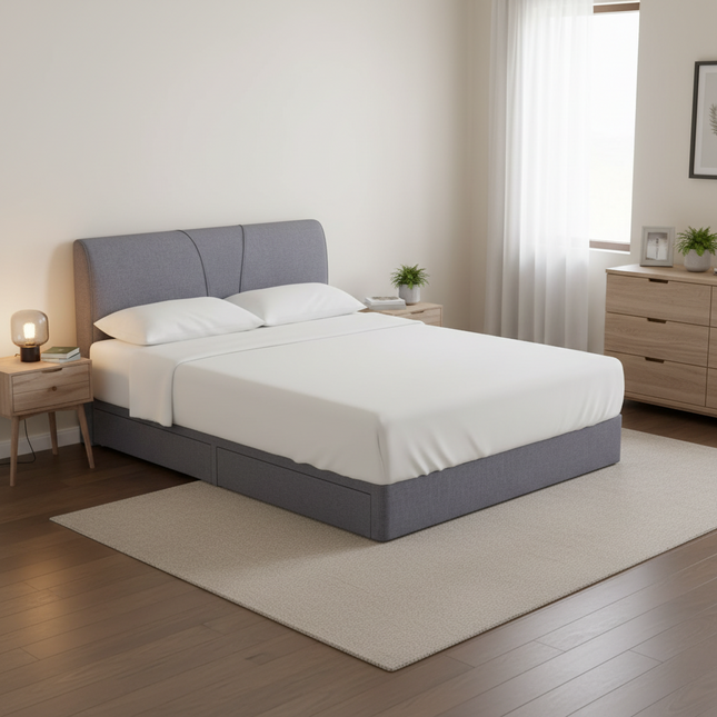 Oliver Fabric Bedframe