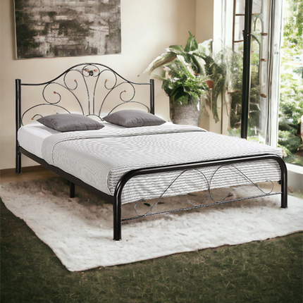 Princess Metal Bedframe – Queen