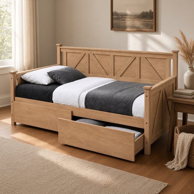 Sahan Children Bedframe with Drawer
