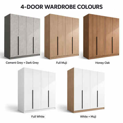 Mahavin Open Door Modular Wardrobe
