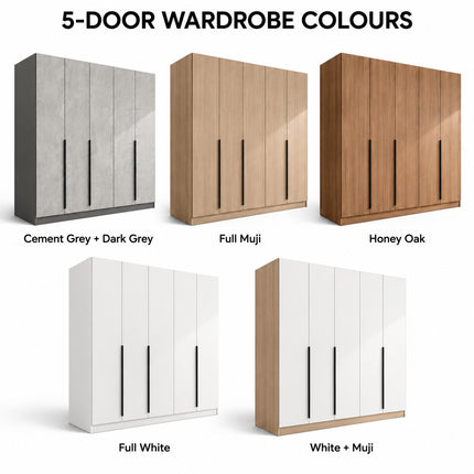 Mahavin Open Door Modular Wardrobe