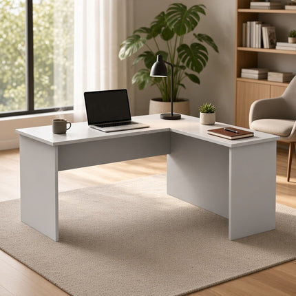 Sleek Study Table - L shape
