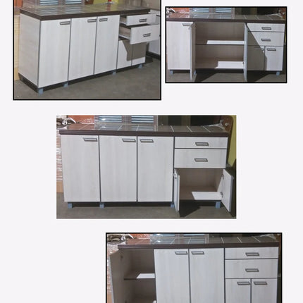 Alanta Kitchen Cabinet - 6Ft