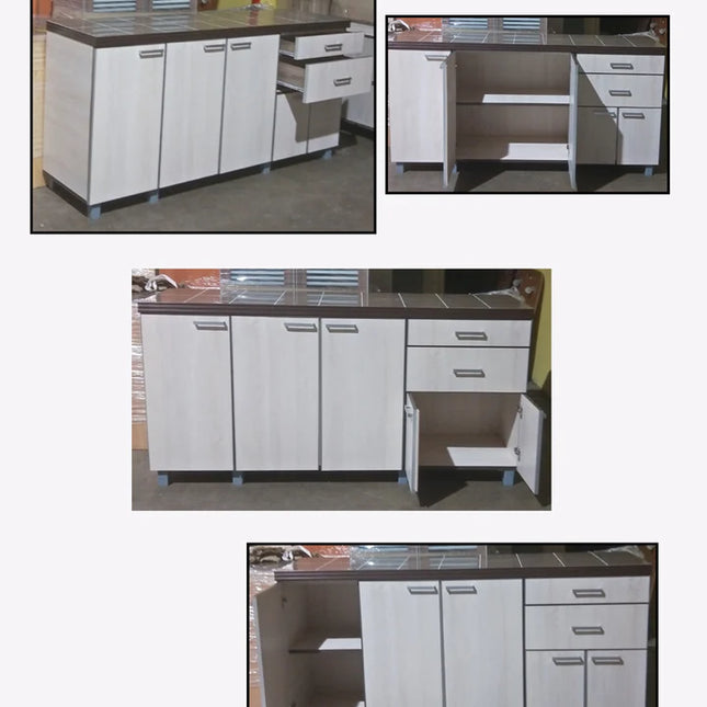 Alanta Kitchen Cabinet - 6Ft