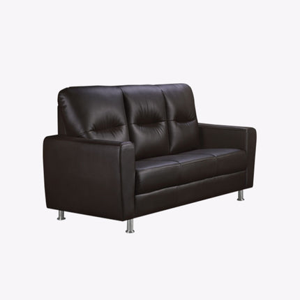 Dewey Faux Leather Sofa