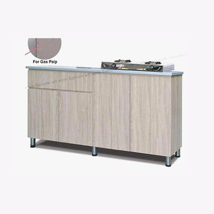 Hyland Kitchen Cabinet - OAK 5FT
