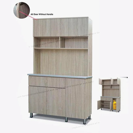 Rokane Kitchen Cabinet with Top