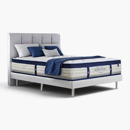 Maxcoil Sleep on Ice Bedframe + Mattress Package