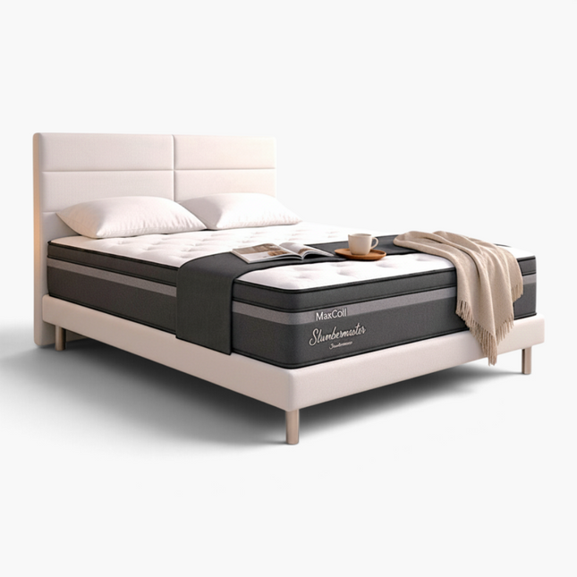 Maxcoil Slumber Master Bedframe + Mattress Package