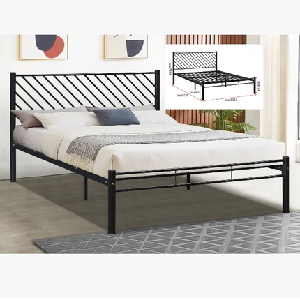 Leona Metal Bedframe - Queen
