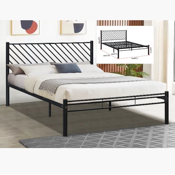 Leona Metal Bedframe - Queen