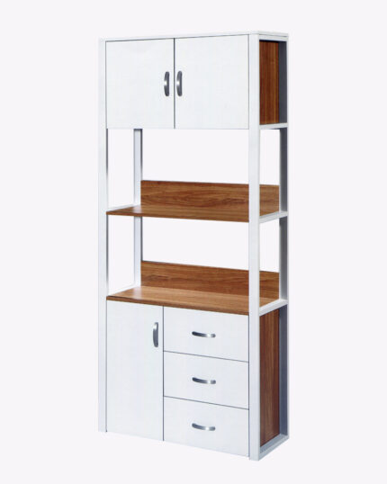 modular cabinet with 2 shelves
