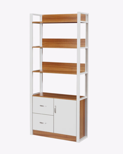 modular cabinet with 4 shelves