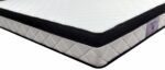 close up black-white premium pocketed spring mattress