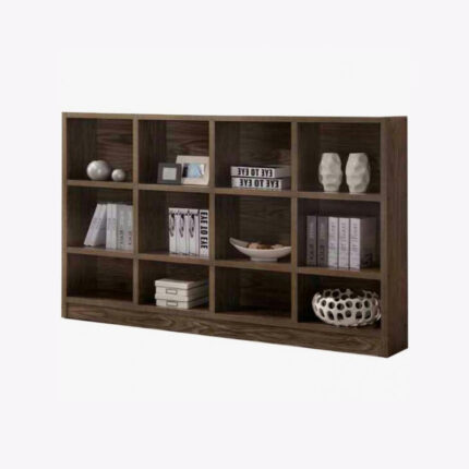 wooden 12 space shelves