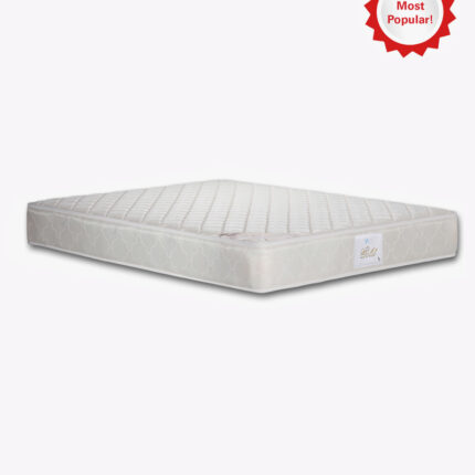 white premium pocketed spring mattress