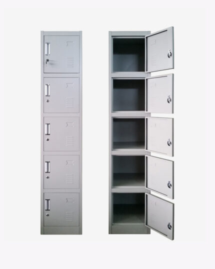 steel 5 doors locker cabinet