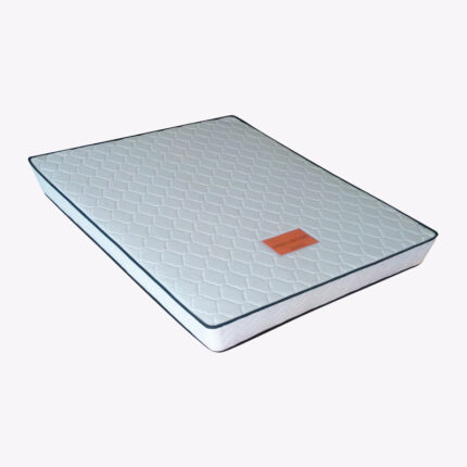 white blue lining pocket spring mattress