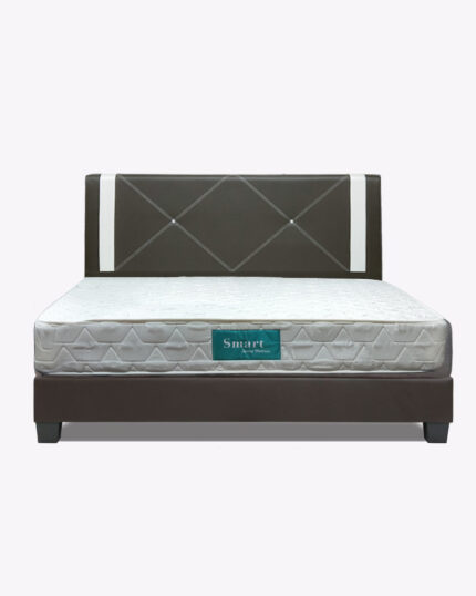 premium bed frame with mattress