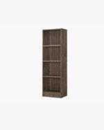 wooden 1 x 4 storage bookcase
