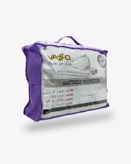 mattress protector in a bag