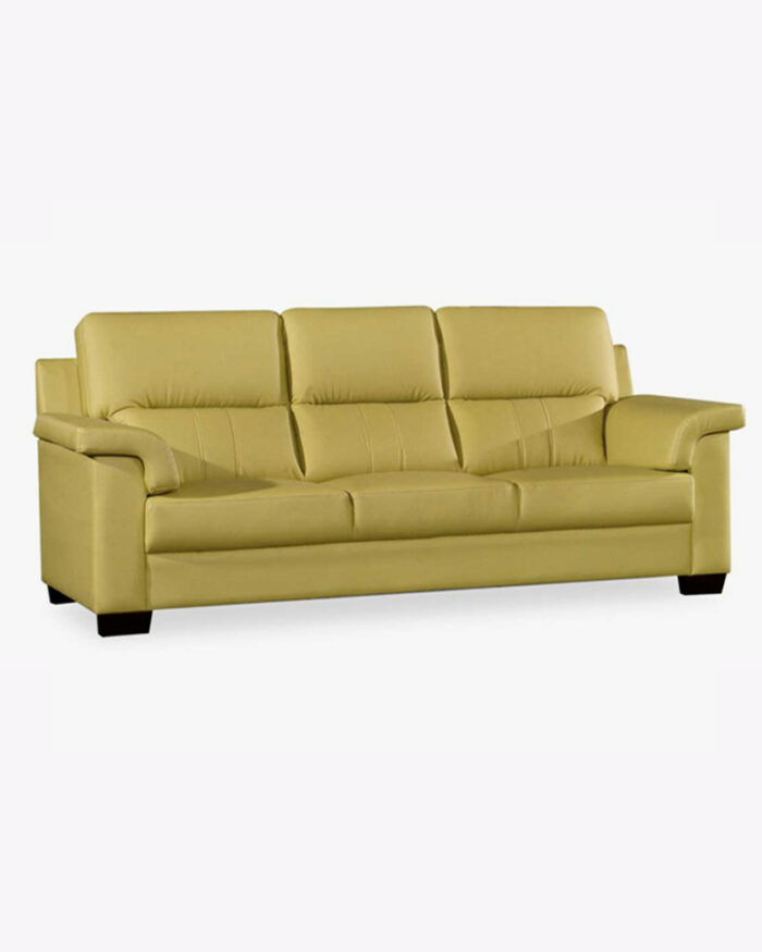 yellow 3 seater sofa